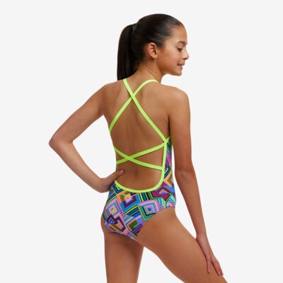 Boxanne Girl's Strapped In One Piece