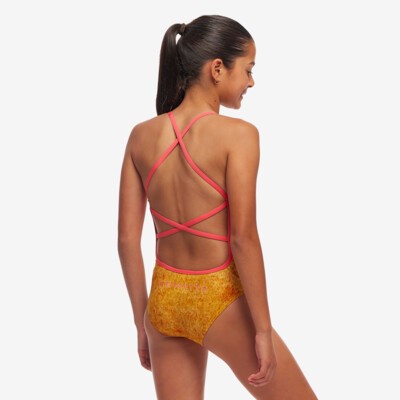 Circle Of Life Girl's Strapped In One Piece
