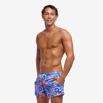 Bundjalung Blue Men's Shorty Shorts Short