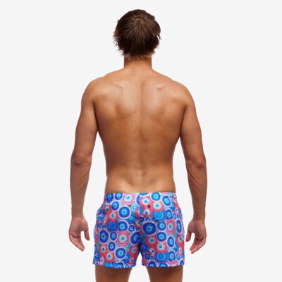 Bundjalung Blue Men's Shorty Shorts Short