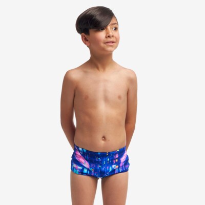Cyber City Toddler Boy's Printed Trunks