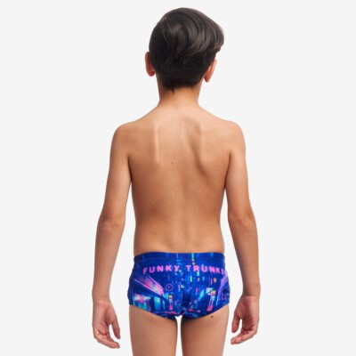 Cyber City Toddler Boy's Printed Trunks