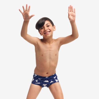 Paper Plain Toddler Boy's Printed Trunks