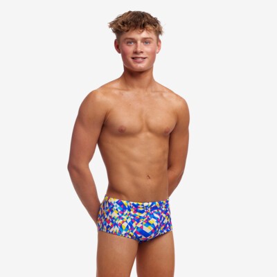Time Warp Boy's Sidewinder Trunks