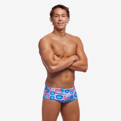 Bundjalung Blue Men's Sidewinder Trunks