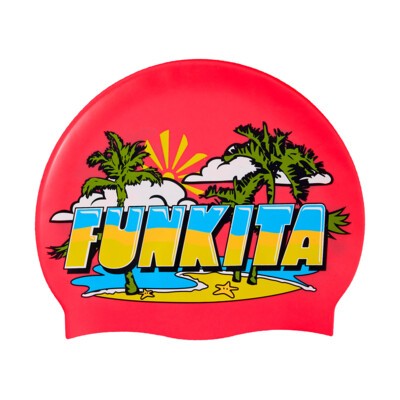 Icypop Beach  Silicone Swimming Cap