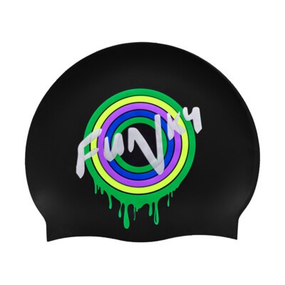 Poppy Long  Silicone Swimming Cap