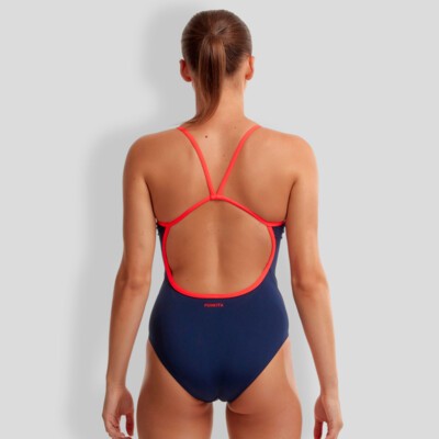 Ocean Fire Ladies Single Strap One Piece