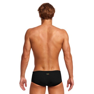 Still Black Men's Sidewinder Trunks