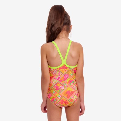 Hula Bula Toddler Girl's Printed One Piece