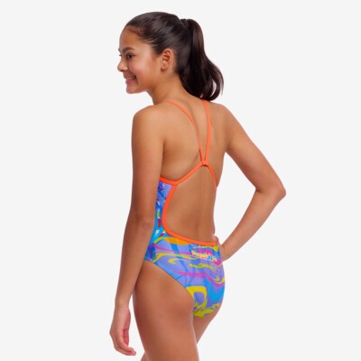 Ghost Gum Girl's Single Strap One Piece