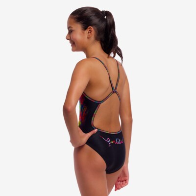 Pride Alive Girl's Single Strap One Piece