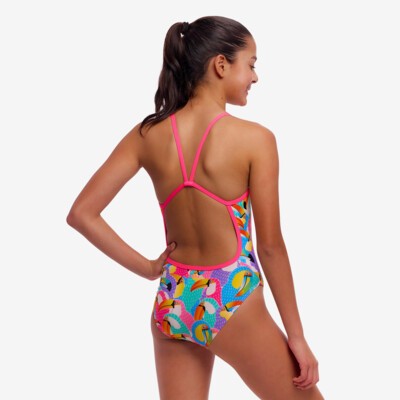 Tou By Tou Girl's Single Strap One Piece