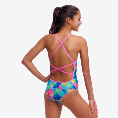 I'm Leaving Girl's Strapped In One Piece