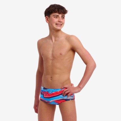 Wave Craze Boy's Sidewinder Trunks
