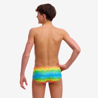 Melting Mayhem Boy's Sidewinder Trunks