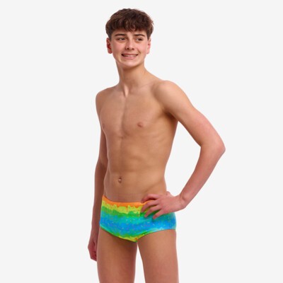 Melting Mayhem Boy's Sidewinder Trunks