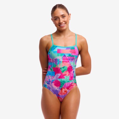 Snap That Ladies Single Strap One Piece