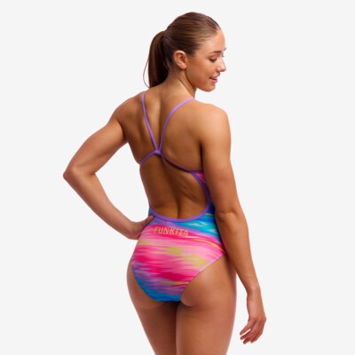 Tropic Wash Ladies Single Strap One Piece