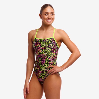 Water Wings Ladies Single Strap One Piece