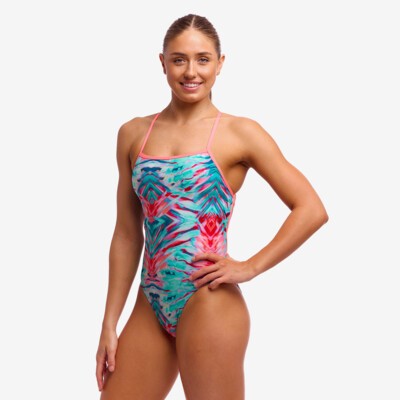 Ripple Reflect Ladies Strapped In One Piece
