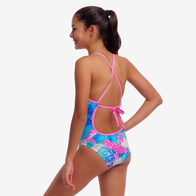 Cloud Street Girl's Tie Me Tight One Piece