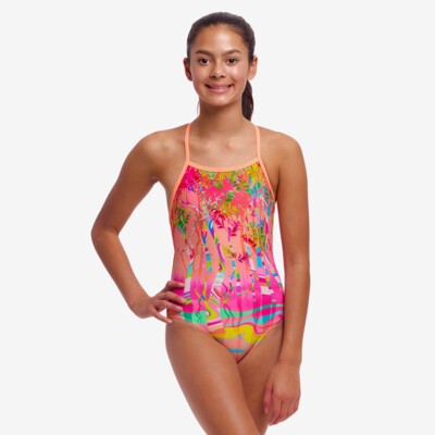 Lost Lake Girl's Tie Me Tight One Piece