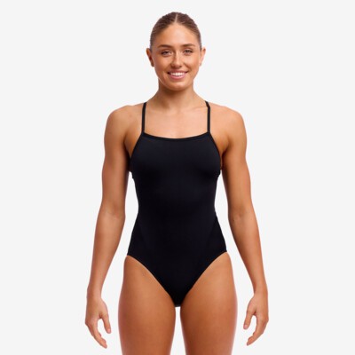 Still Black Ladies Padded Single Strap One Piece