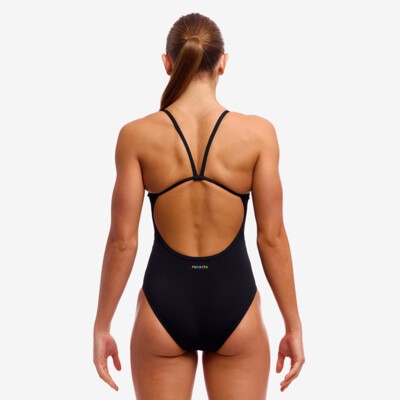 Still Black Ladies Padded Single Strap One Piece