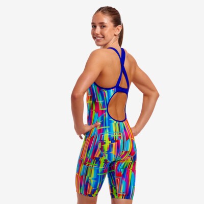 The Glitch Ladies Fast Legs One Piece