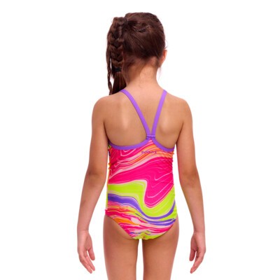 Colour Contour Toddler Girl's Printed One Piece