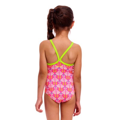 Duck Duck Goose Toddler Girl's Printed One Piece