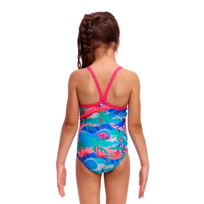 Dudette Toddler Girl's Printed One Piece