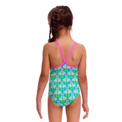 Loose Goose Toddler Girl's Printed One Piece