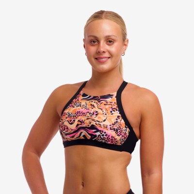 Tipsy Tiger Ladies Hi Light Swim Top