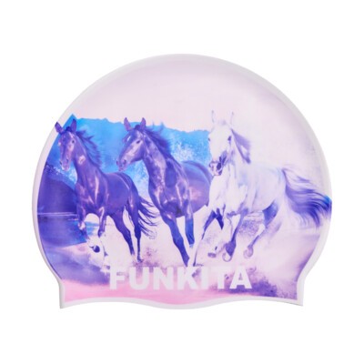 Ride Time  Silicone Swimming Cap