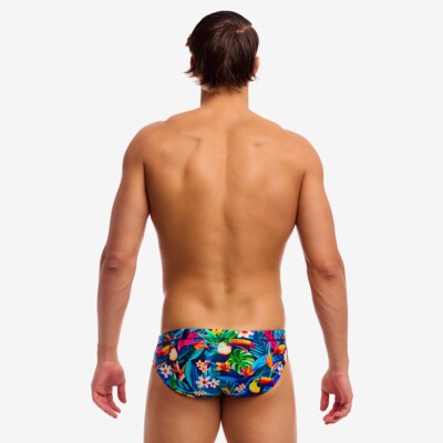 Birdie Wordie Men's Seamed Brief