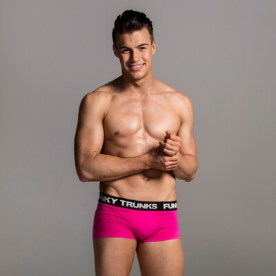 Still Pink Men's Underwear Trunks