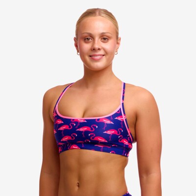 Flocked Up Ladies Sports Top