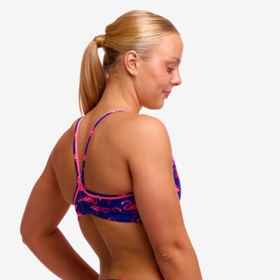 Flocked Up Ladies Sports Top