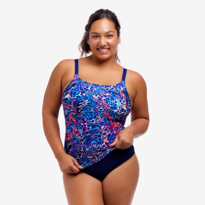 Mad Cat Ladies Scoop Neck Tankini