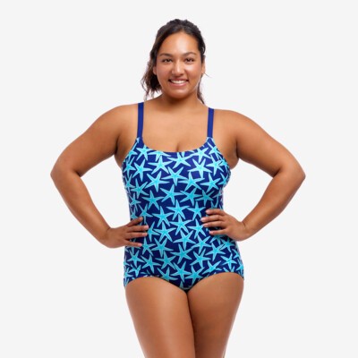 See Stars Ladies Scoop Neck One Piece
