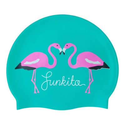 Go Flamingo!  Silicone Swimming Cap
