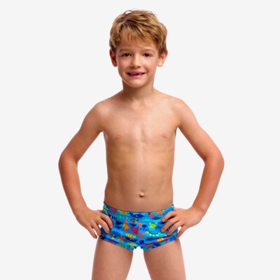 Fish Food Toddler Boy's Printed Trunks