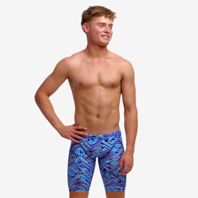 Blue Bits Boy's Training Jammers