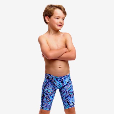 Blue Bits Toddler Boy's Miniman Jammers