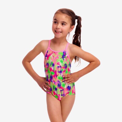 Splat Spot Toddler Girl's Printed One Piece