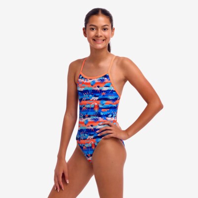 Forever Fossil Girl's Single Strap One Piece