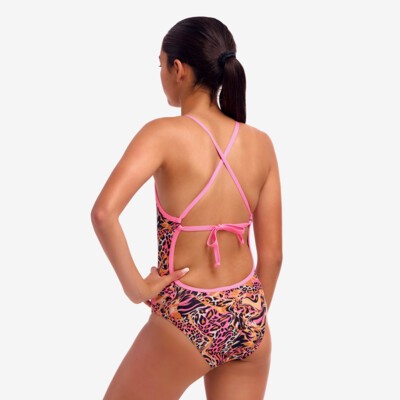 Tipsy Tiger Girl's Tie Me Tight One Piece