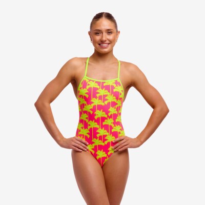 Sweet Coconuts Ladies Tie Me Tight One Piece